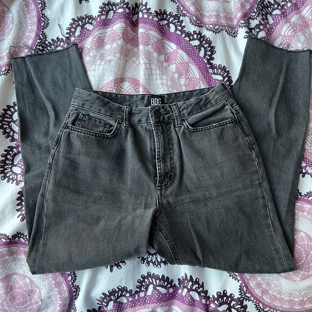 BDG black mom jeans